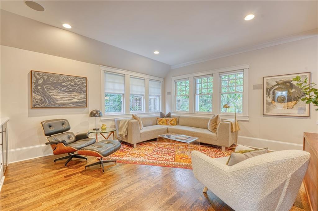 997 Blue Ridge Avenue Northeast Atlanta, GA 30306 - Photo 18 of 53 a living room with furniture and large window