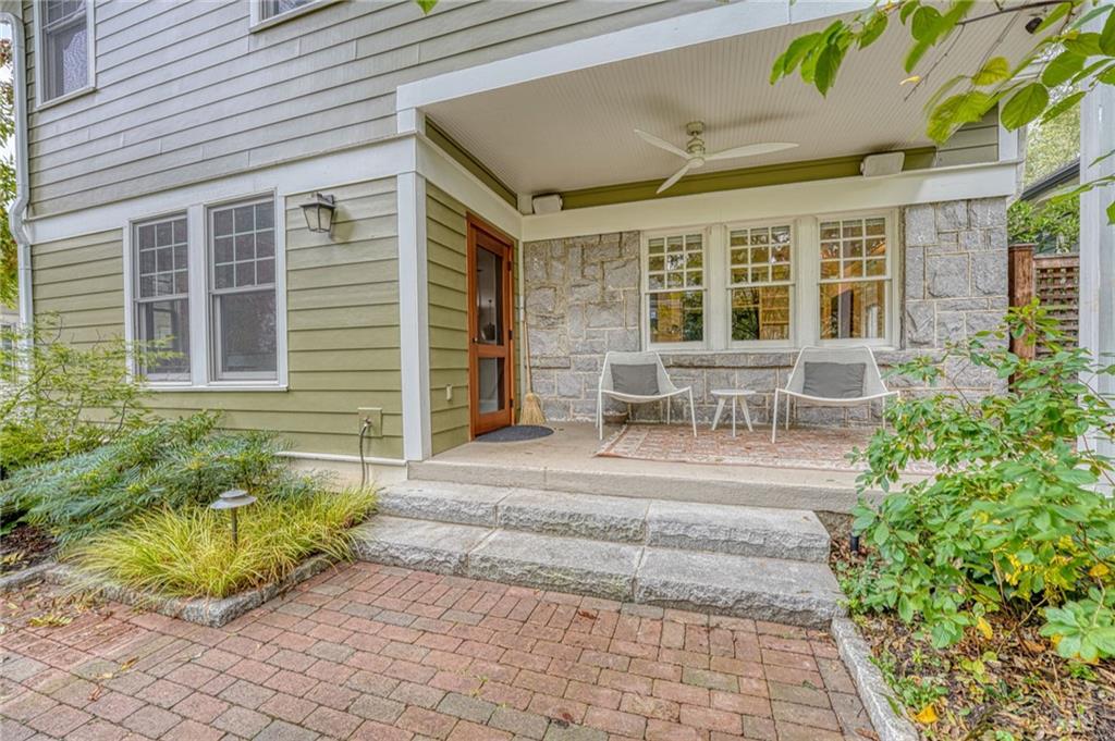 997 Blue Ridge Avenue Northeast Atlanta, GA 30306 - Photo 48 of 53 a front view of a house with a patio