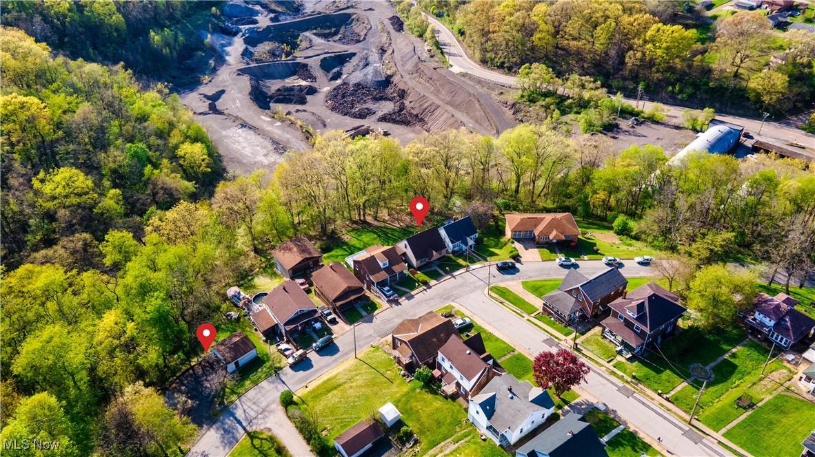 268 Beech Road Weirton, WV 26062 - Photo 45 of 48 Drone / aerial view featuring a residential view