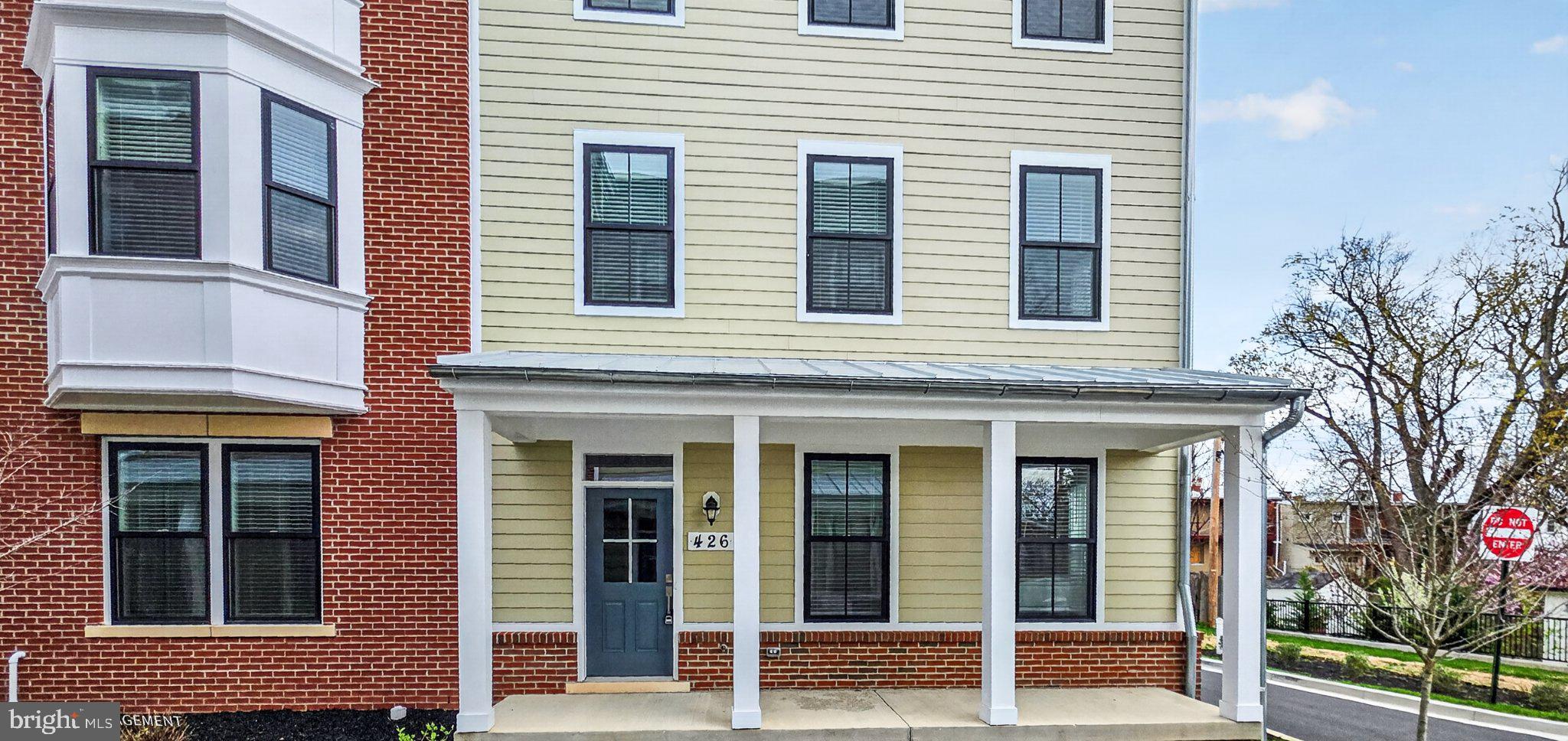 426 Chapel Alley, Unit 8 Frederick, MD 21701 - Photo 2 of 34 Charming modern facade with classic appeal.