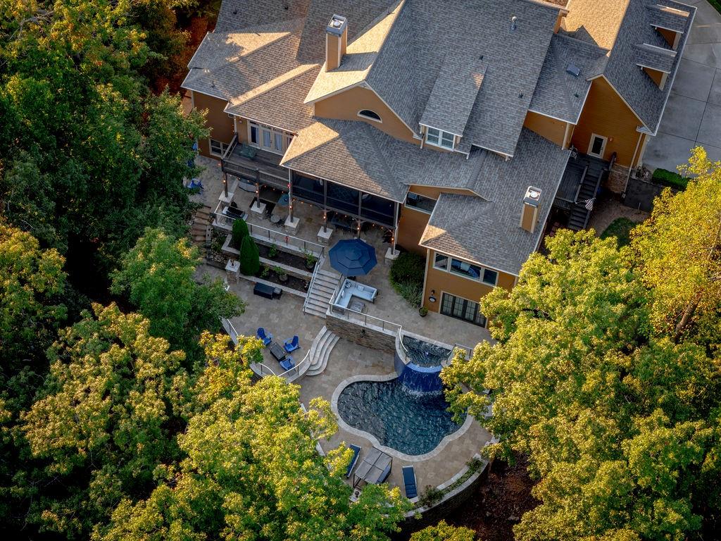 6225 Random Winds Bluff Gainesville, GA 30506 - Photo 86 of 96 an aerial view of house with yard