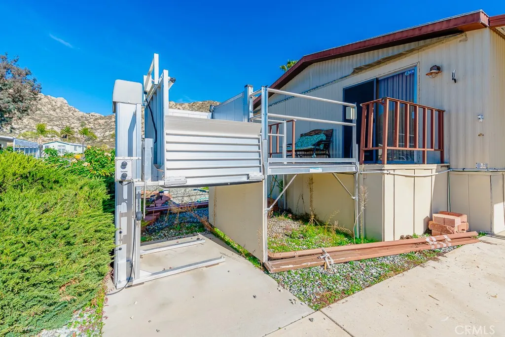 1700 South State Street, Unit 76 Hemet, CA 92543 - Photo 18 of 36 a view of a house with a patio