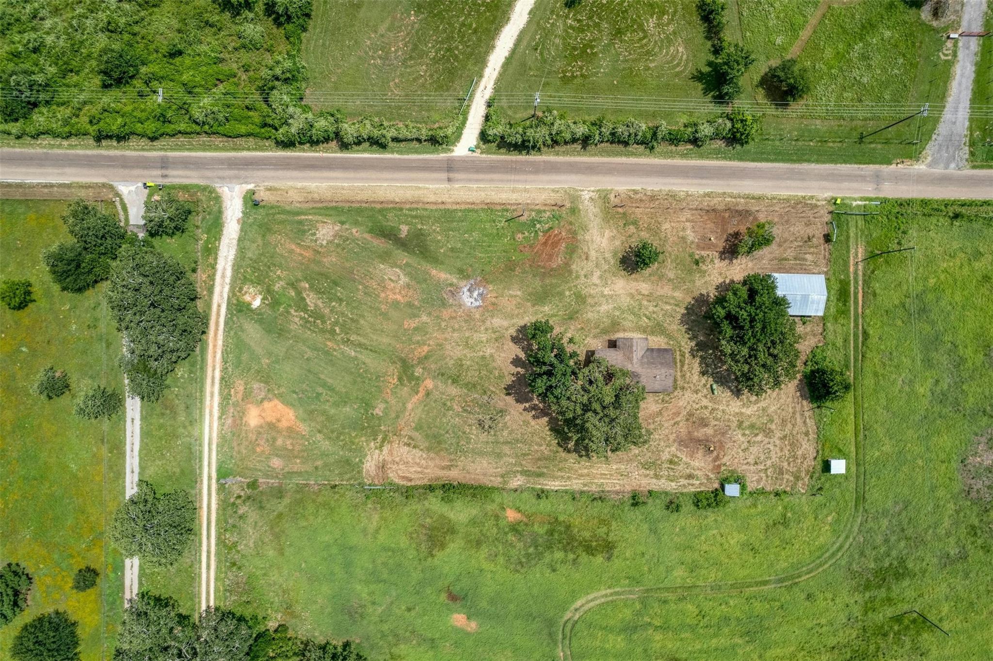 307 North County Line Road Elgin, TX 78621 - Photo 5 of 5 Aerial view of property's location featuring rural landscape