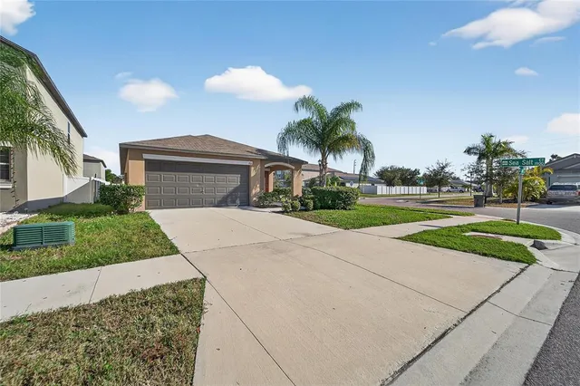 a view of a hallway with entryway