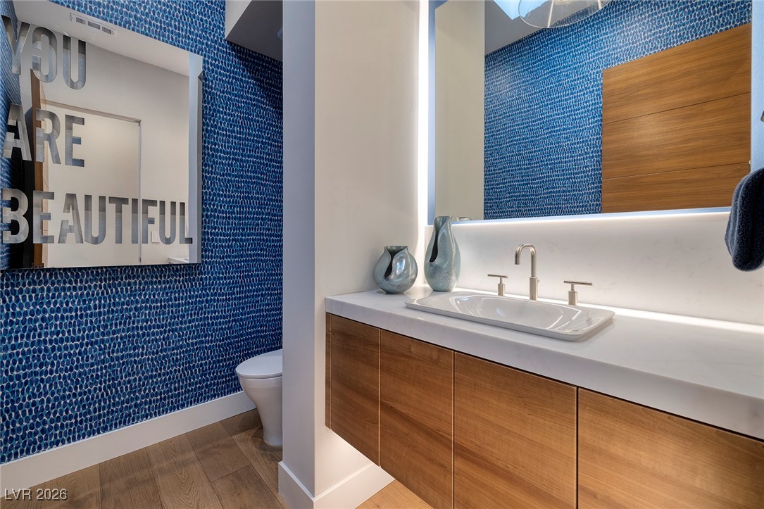 549 Overlook Rim Drive Henderson, NV 89012 - Photo 14 of 23 Residence 1 Model Powder Bath