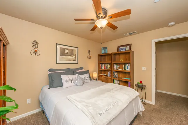 a view of an outdoor sitting area with a backyard