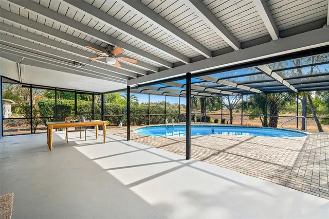 a view of a hall with couch