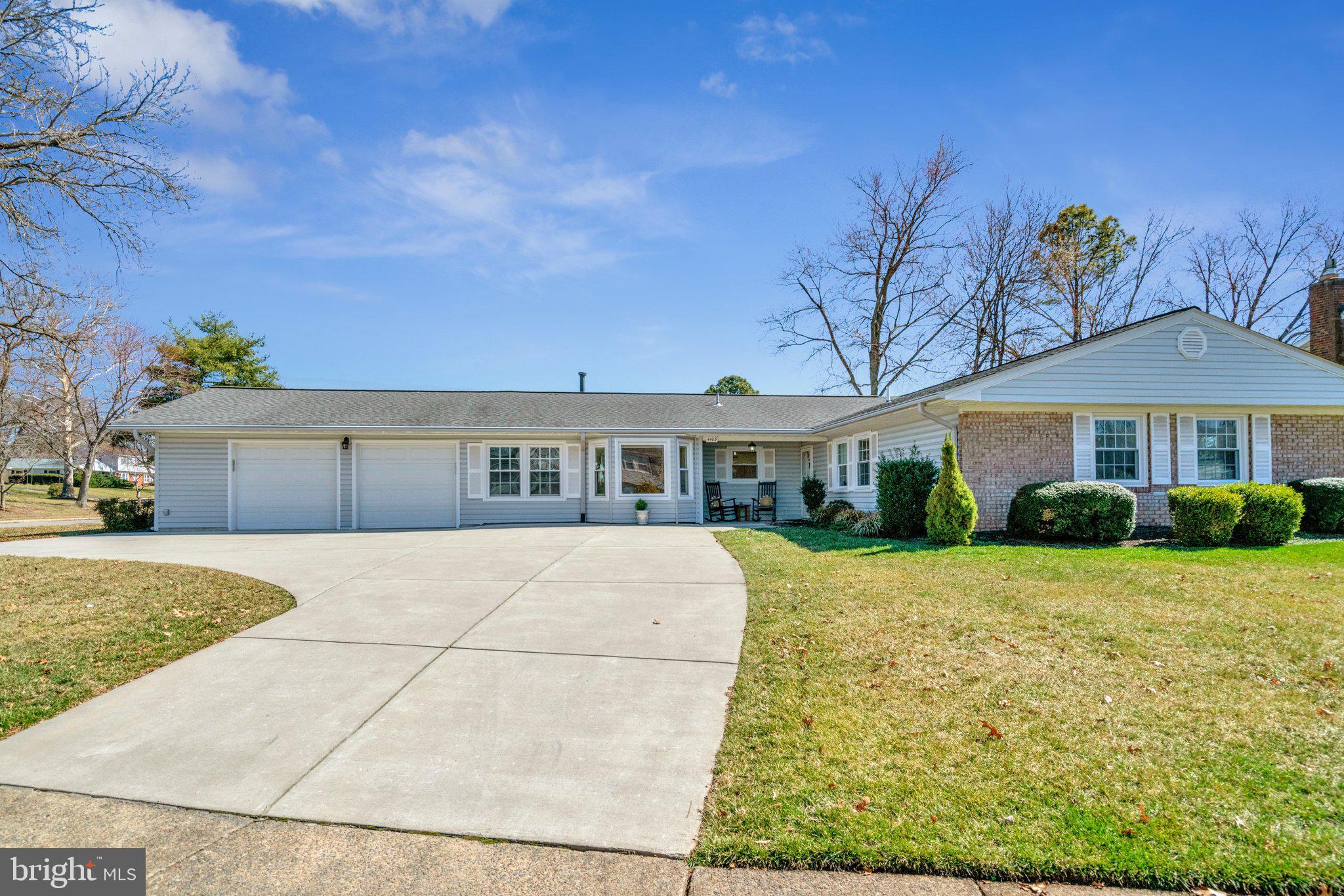 4103 Port Rae Lane Fairfax, VA 22033 - Photo 2 of 47 Exterior features oversized concrete driveway