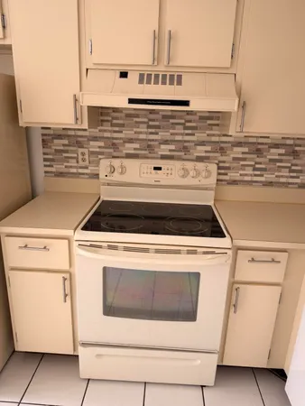 a close view of utility room