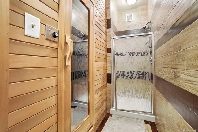 a view of a door of the house