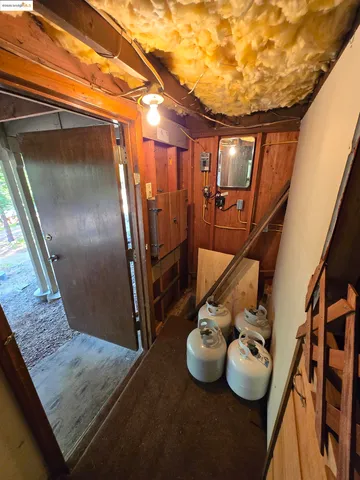 a room with furniture and window