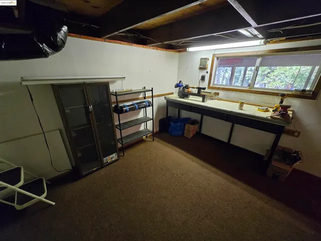 a view of a back yard of the house