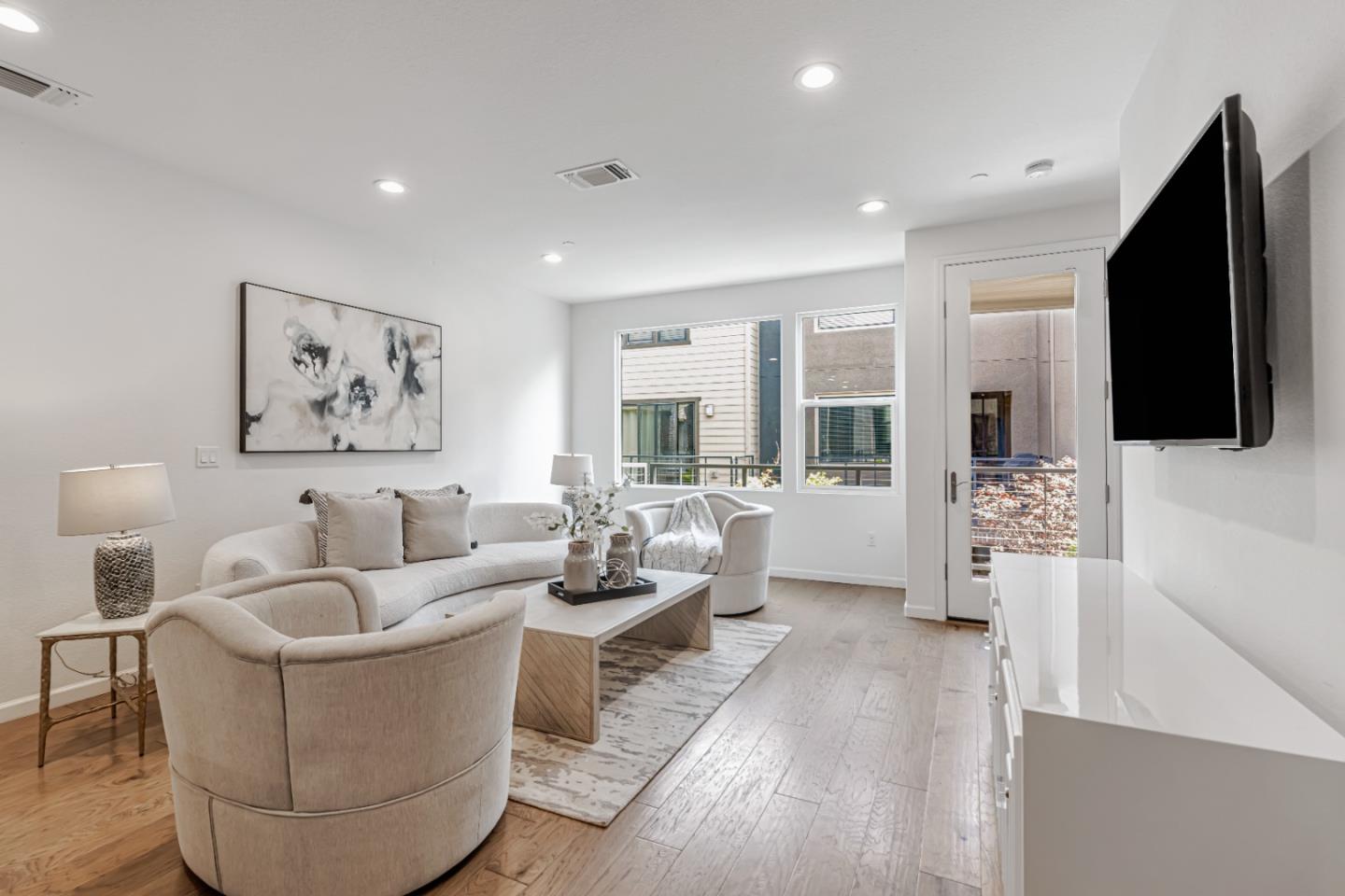 500 Lapin Place Hayward, CA 94541 - Photo 20 of 36 a living room with furniture and a flat screen tv