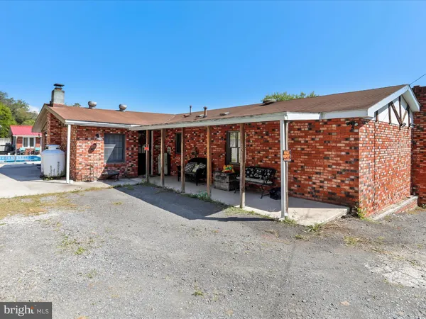 a view of a house with wooden floor