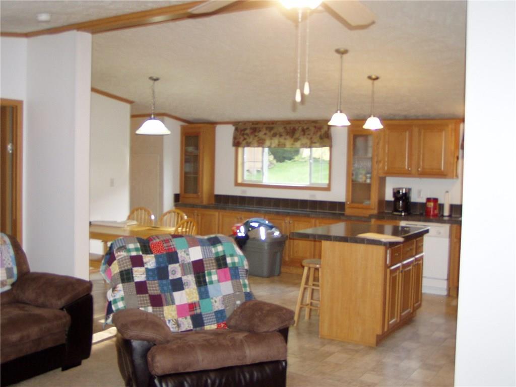 381 Little Creek Road Amity, PA 15311 - Photo 5 of 25 Kitchen looking from the Living Room, An open floor Plan