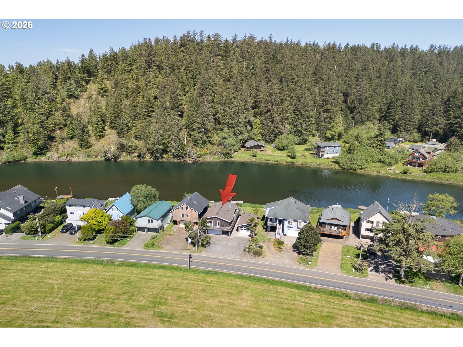 34098 Brooten Road Pacific City, OR 97135 - Photo 35 of 38 a view of a lake with a mountain view