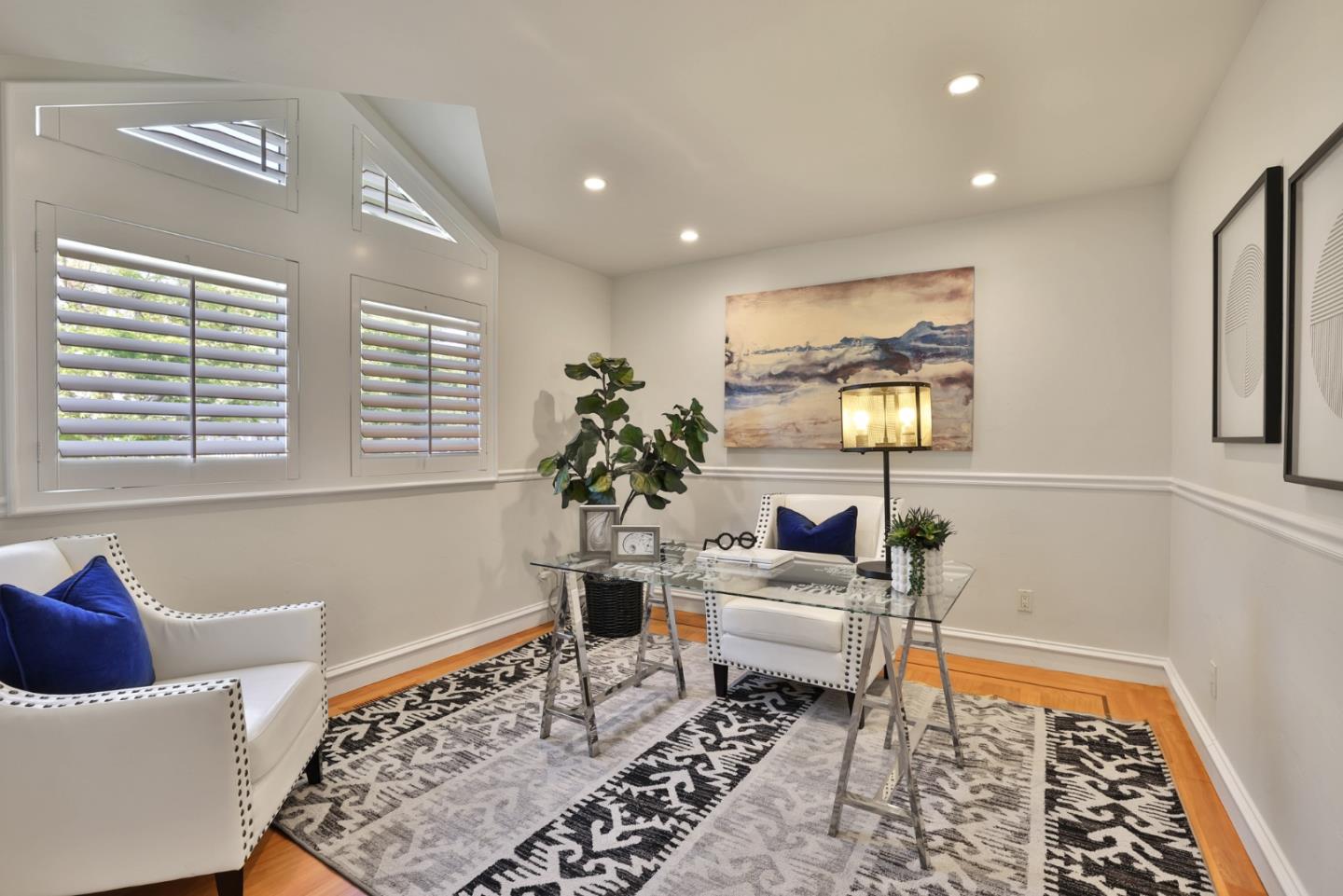 1870 Patio Drive San Jose, CA 95125 - Photo 24 of 47 a living room with a couch and a potted plant