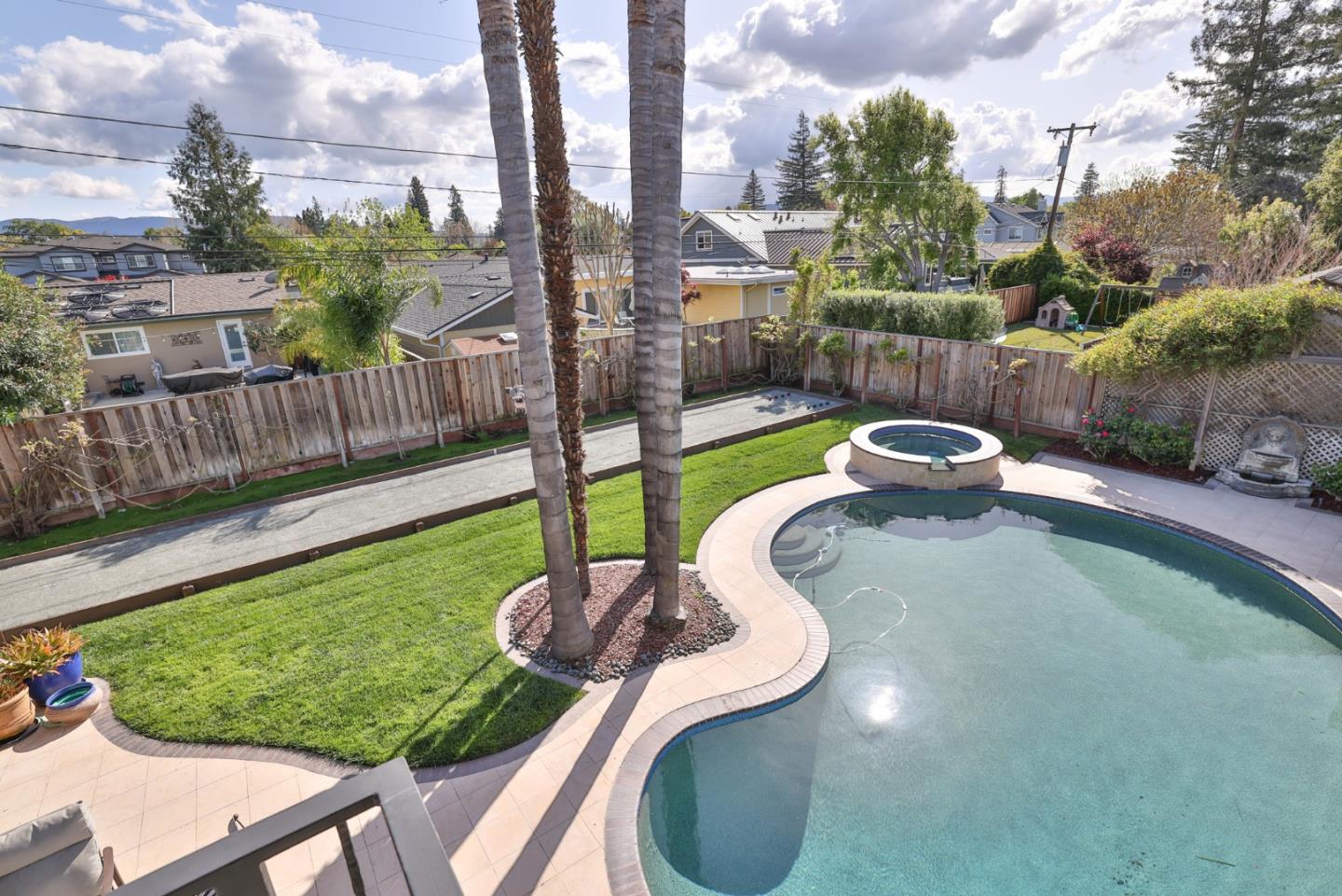 1870 Patio Drive San Jose, CA 95125 - Photo 33 of 47 a view of a backyard with swimming pool