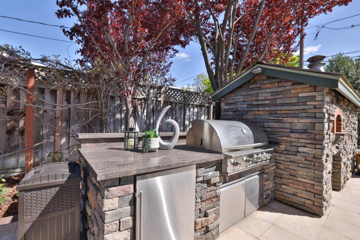 1870 Patio Drive San Jose, CA 95125 - Photo 46 of 47 a backyard of a house with barbeque oven