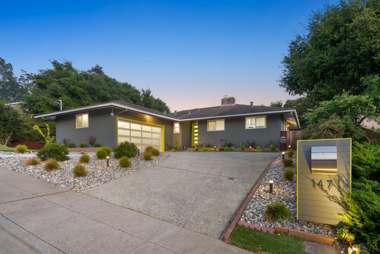147 Lakeshore Drive San Mateo, CA 94402 - Photo 32 of 36 front view of a house with a yard