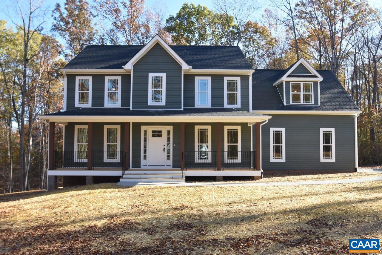 5 Bacon Bit Lane Louisa, VA 23093 - Photo 3 of 27 a front view of a house with a yard