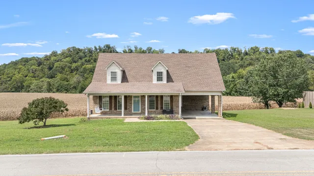 a view of a lake and outdoor space