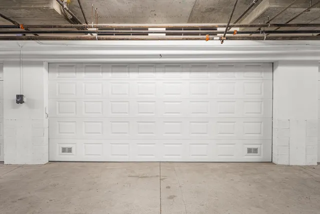 a close view of closet