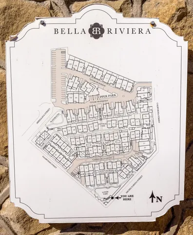 an aerial view of multiple houses