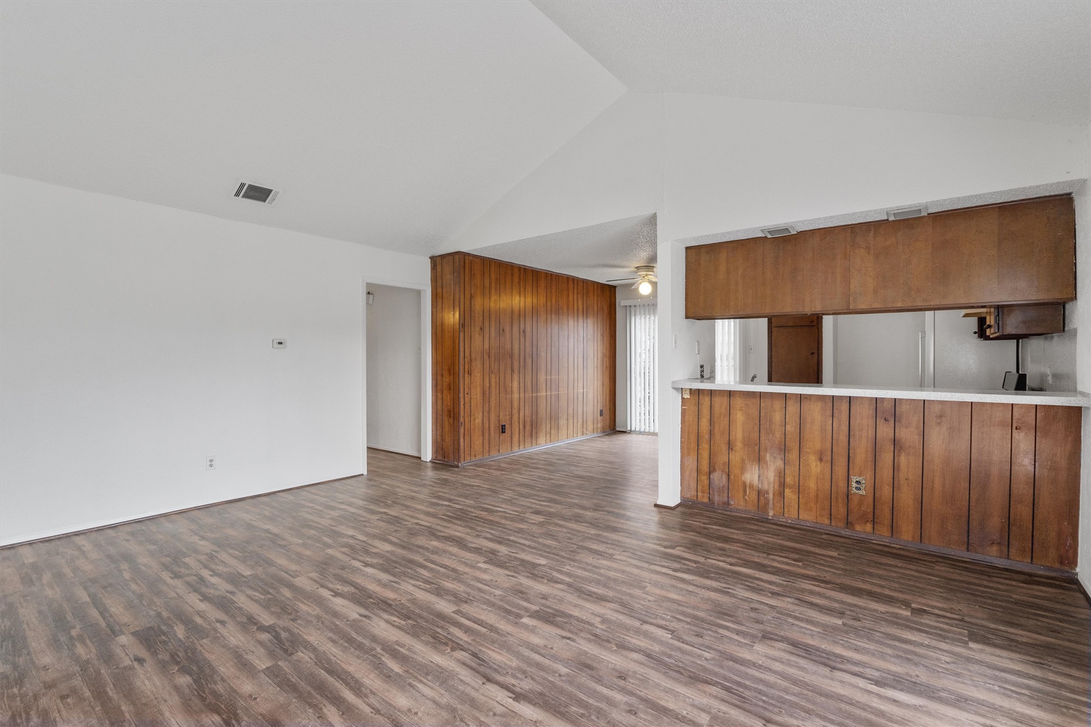 5304 Indio Circle, Unit B Austin, TX 78745 - Photo 7 of 27 a view of empty room with wooden floor