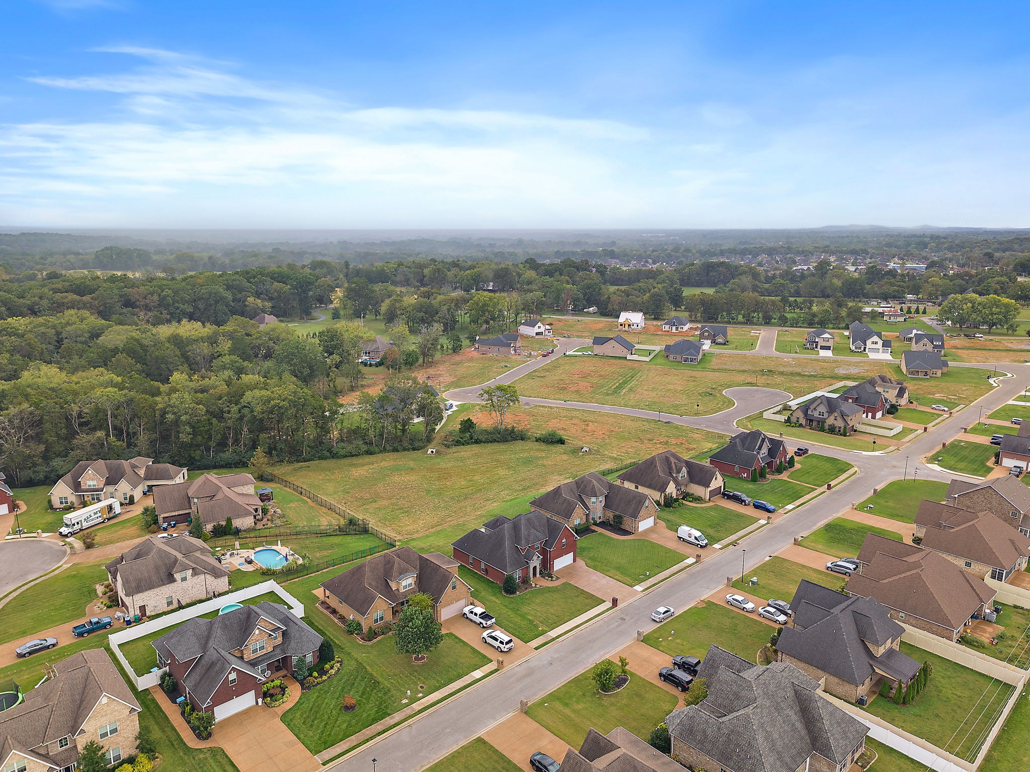 7670 Knobdate Road Smyrna, TN 37167 - Photo 29 of 29 an aerial view of residential houses with outdoor space
