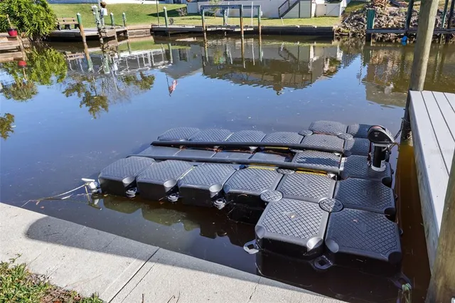 an empty room with ceiling fan and windows