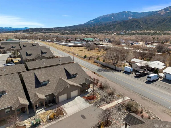 a view of a house with a patio