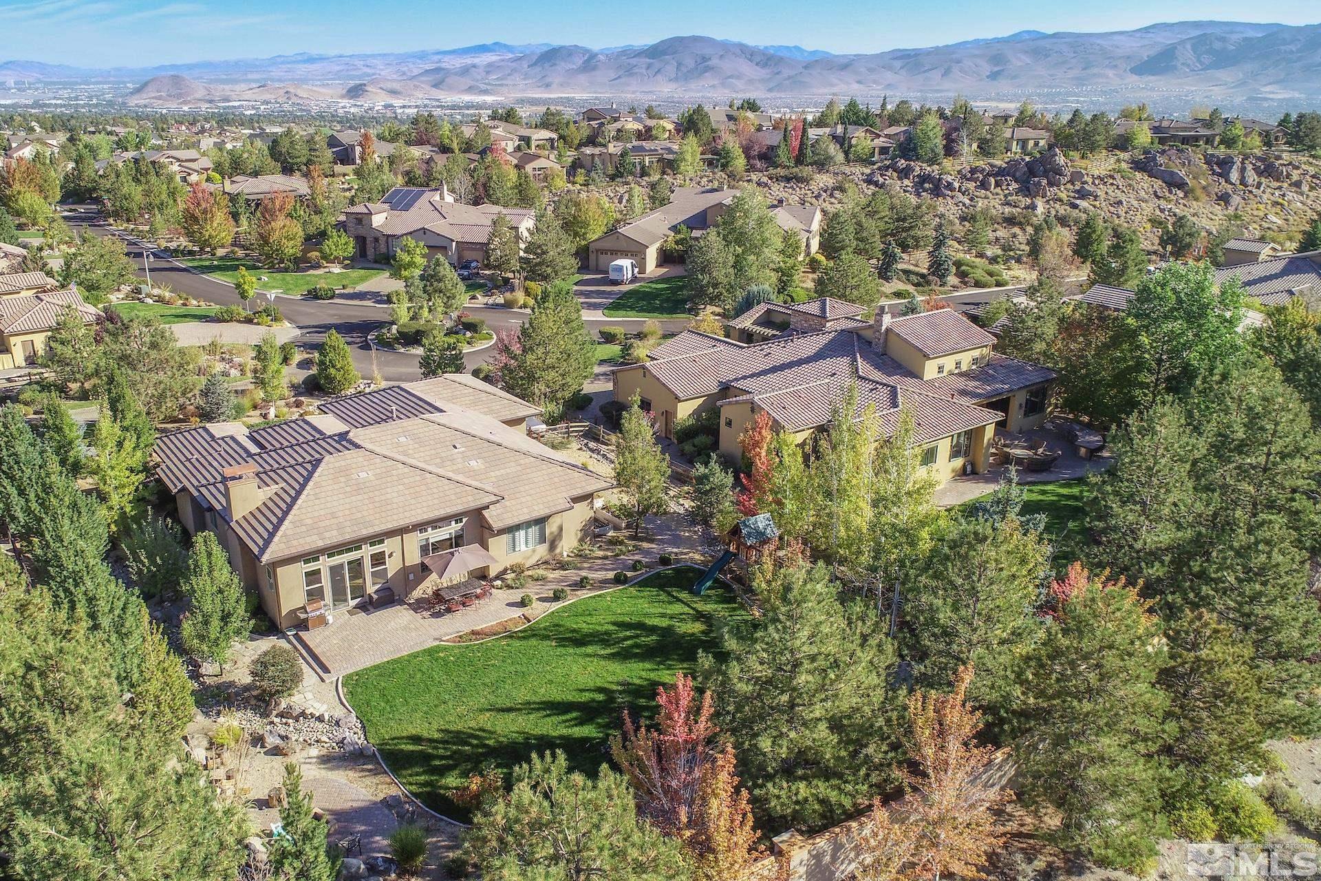 3910 Nature Trail Reno, NV 89511 - Photo 28 of 29 an aerial view of residential house with an outdoor space and seating