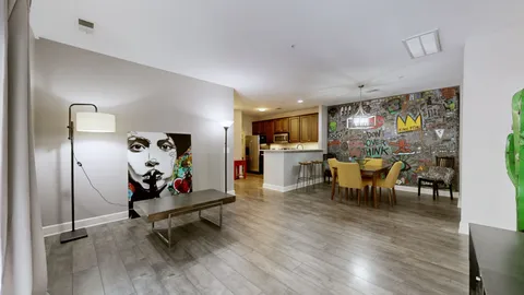 a kitchen with a stove and a sink