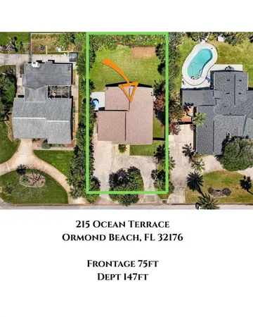 $450,000 | 215 Ocean Terrace, Ormond Beach, FL 32176