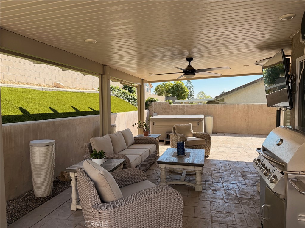 6105 Sherry Court Rancho Cucamonga, CA 91737 - Photo 28 of 35 a living room with furniture and a window