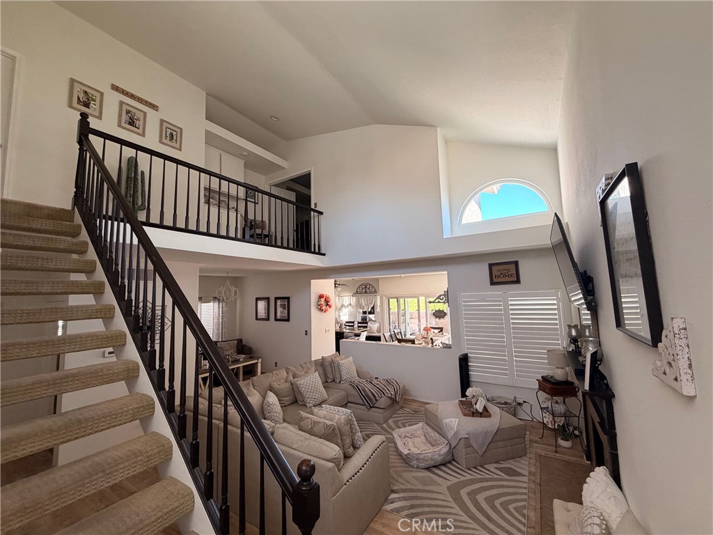 6105 Sherry Court Rancho Cucamonga, CA 91737 - Photo 7 of 35 a view of livingroom with furniture and stairs
