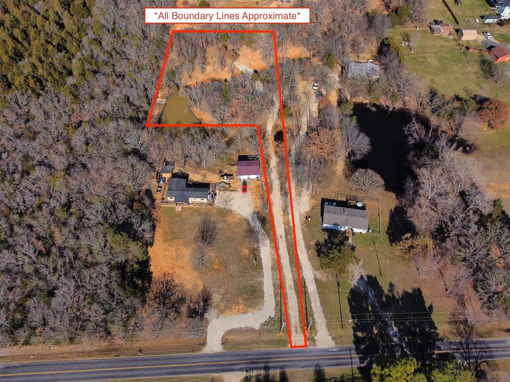 Map / location featuring property parcel outlined