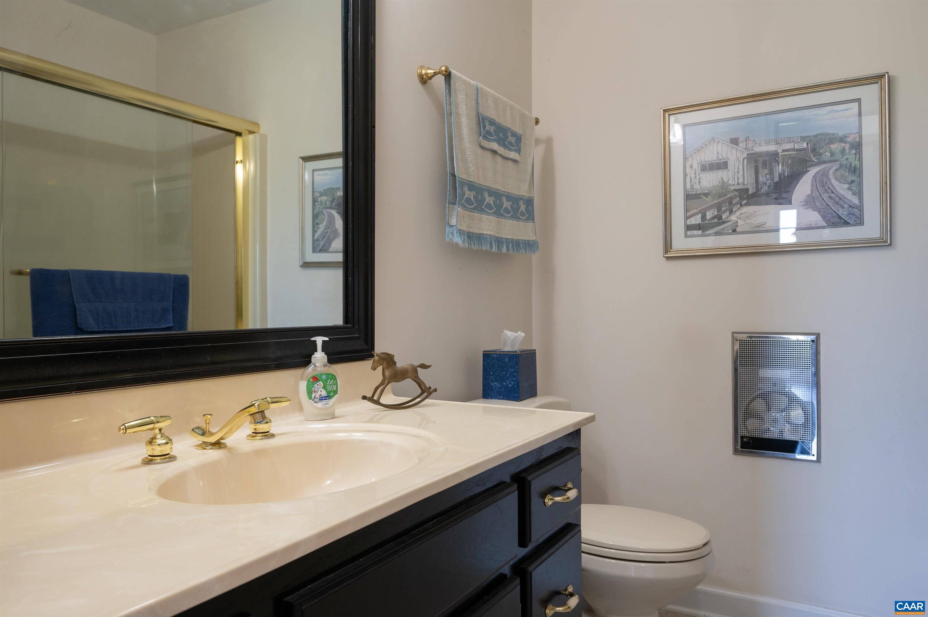 717 Barnhart Road Fort Defiance, VA 24437 - Photo 19 of 41 a bathroom with a sink and a toilet