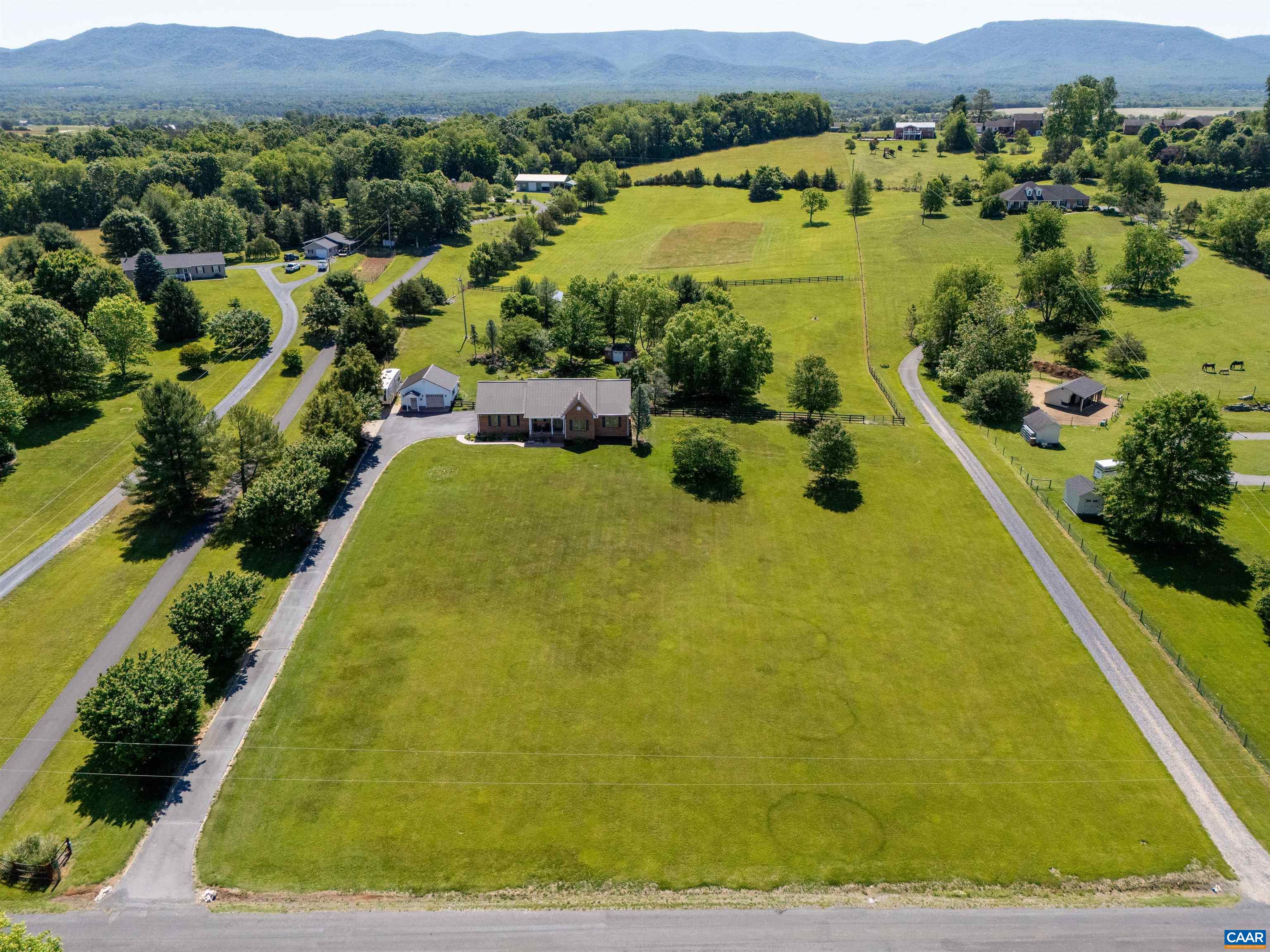 717 Barnhart Road Fort Defiance, VA 24437 - Photo 2 of 41 an aerial view of residential houses with outdoor space