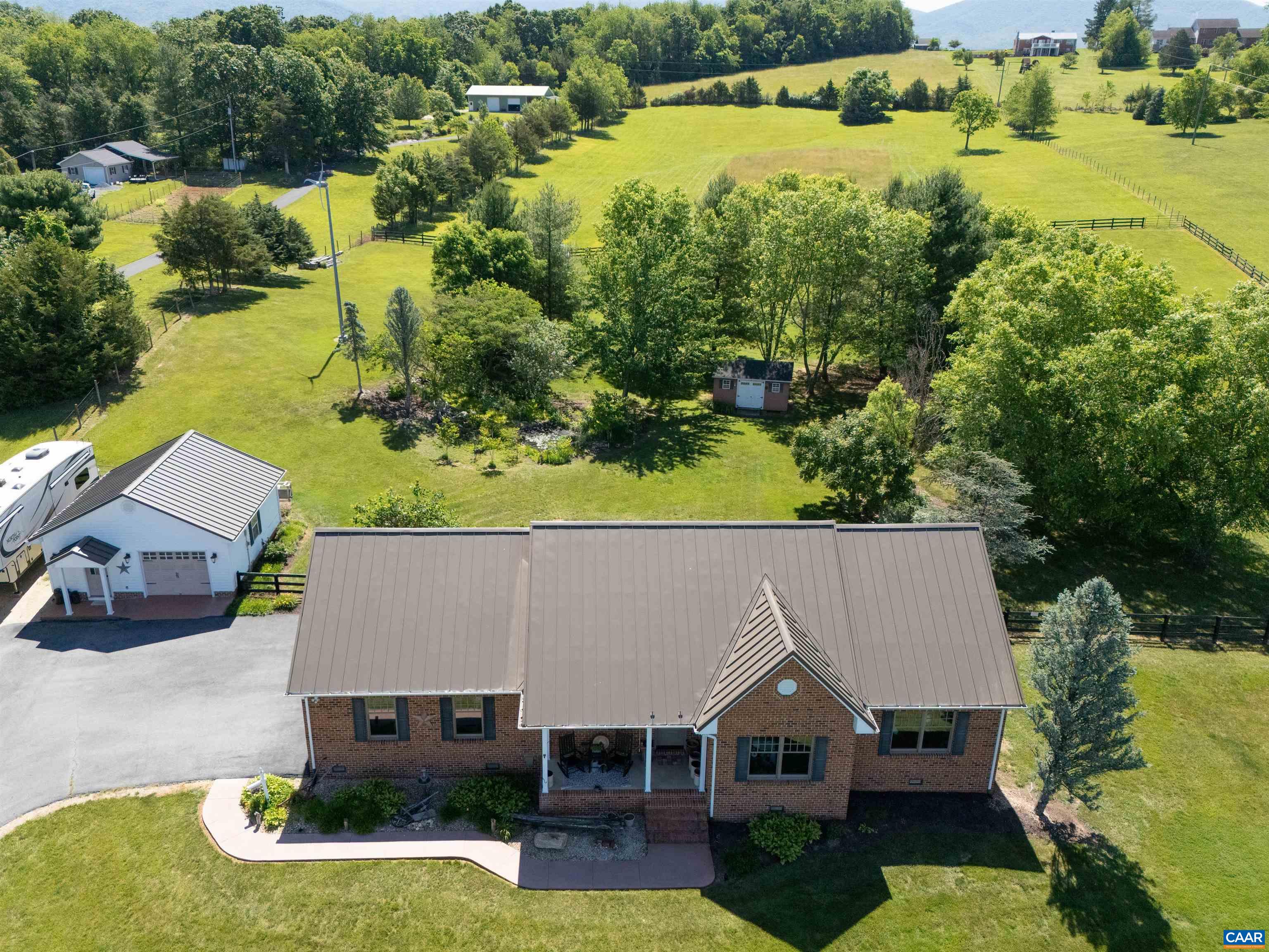 717 Barnhart Road Fort Defiance, VA 24437 - Photo 37 of 41 an aerial view of a house