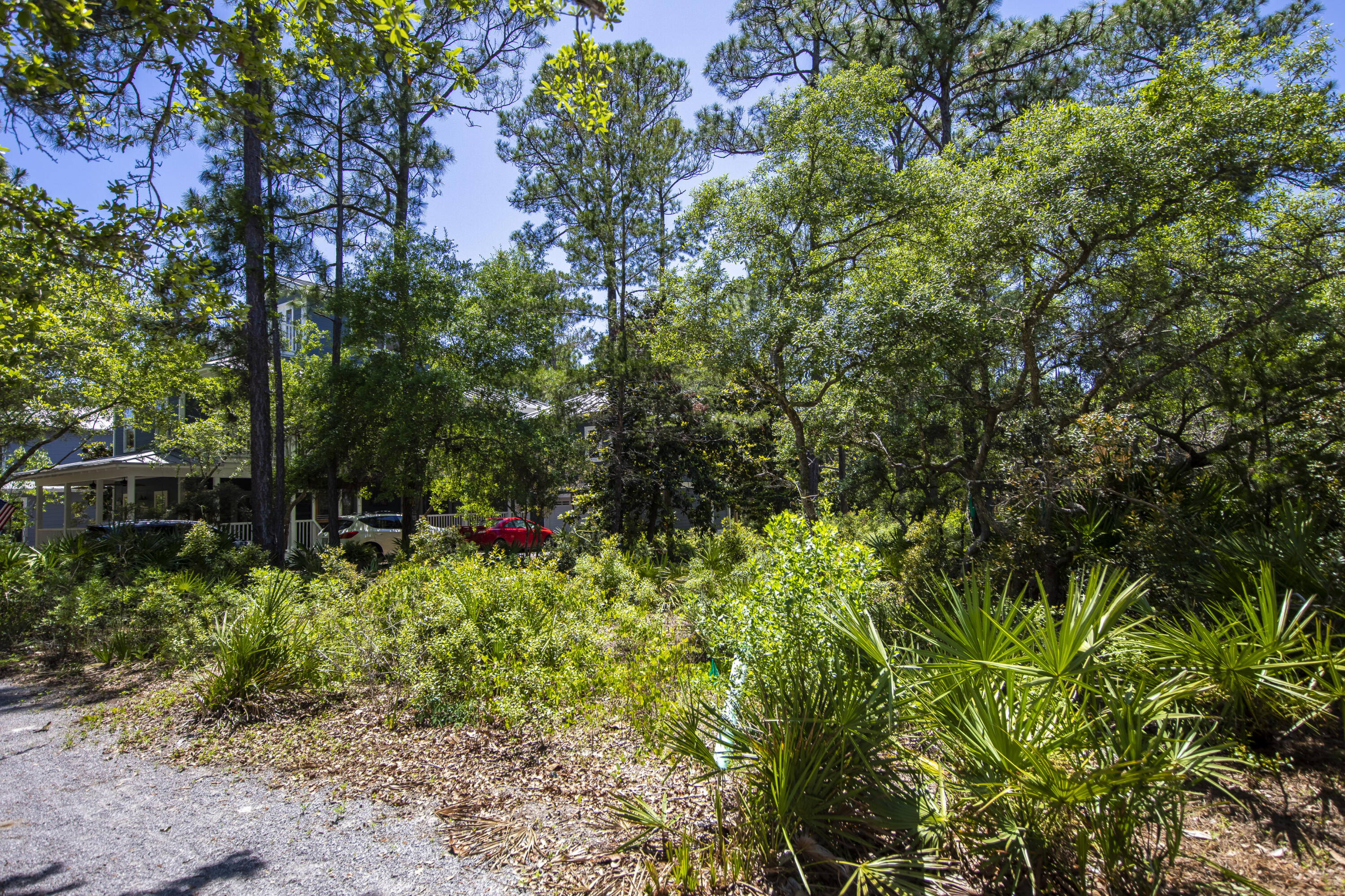 18 North Andalusia Avenue Santa Rosa Beach, FL 32459 - Photo 13 of 22 a backyard of a house with lots of green space