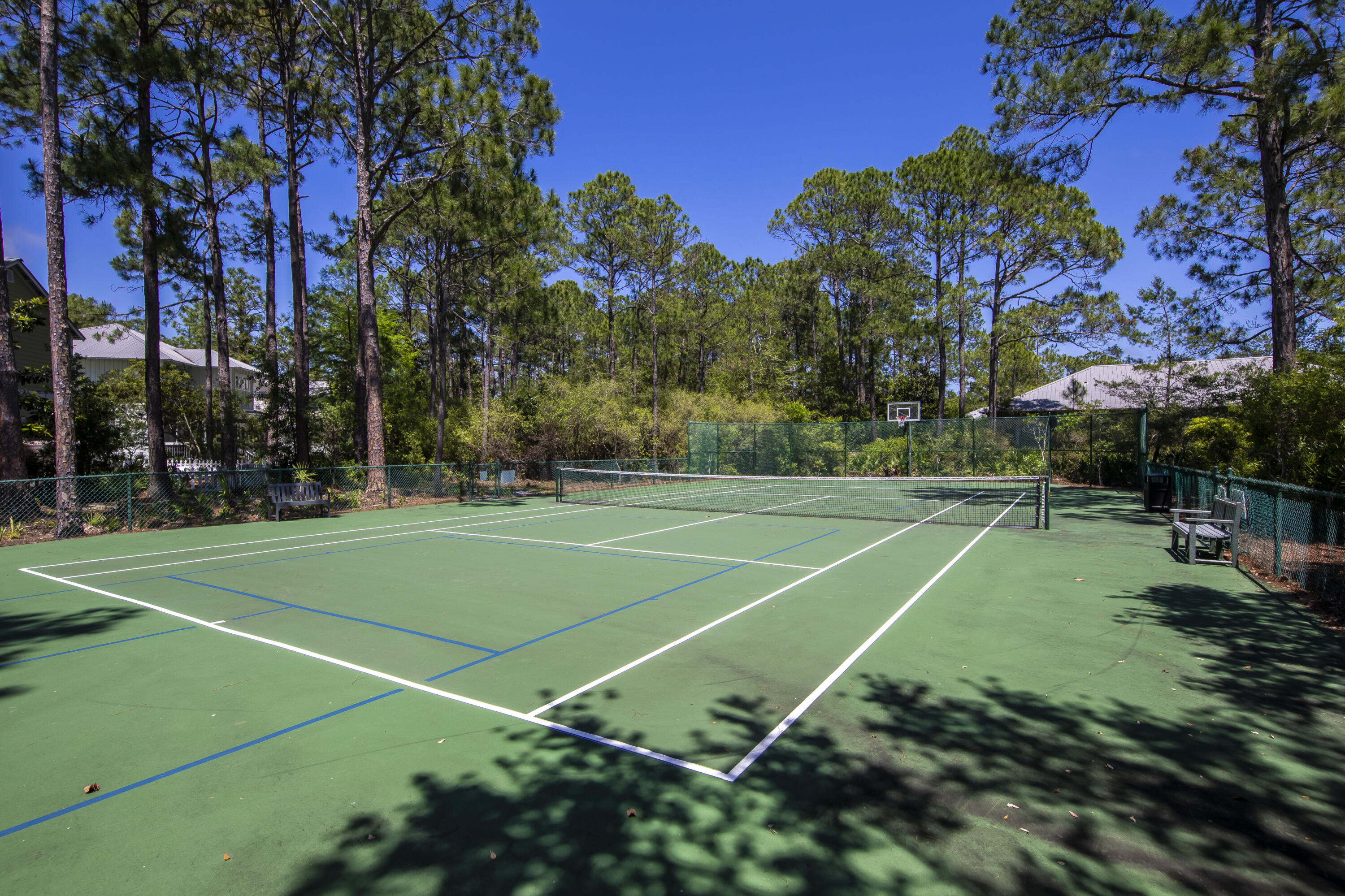 18 North Andalusia Avenue Santa Rosa Beach, FL 32459 - Photo 5 of 22 a view of a tennis court