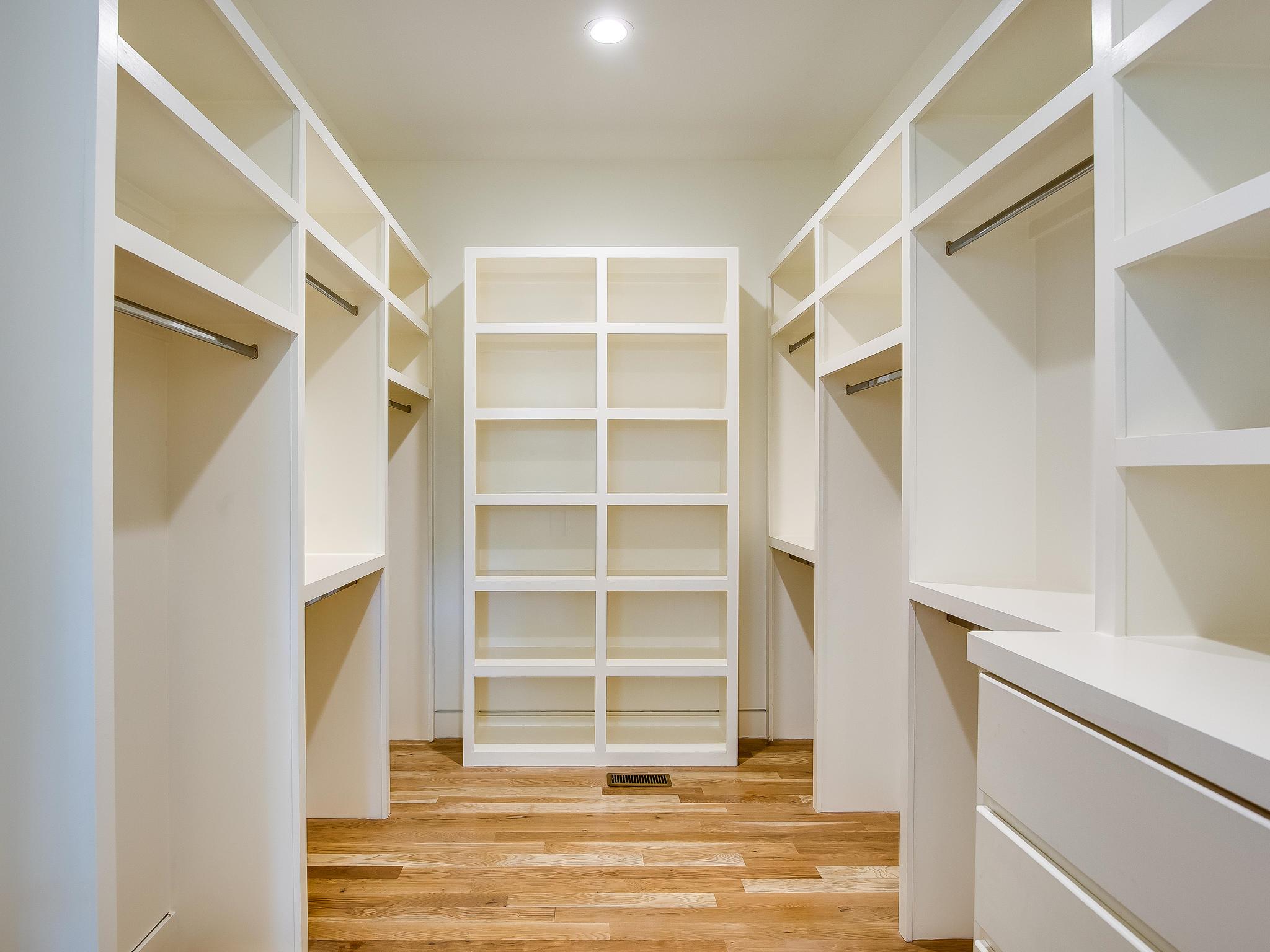 3419 A Hopkins Street Nashville, TN 37215 - Photo 11 of 22 Downstairs master closet, not pictures are stackable W/D connections