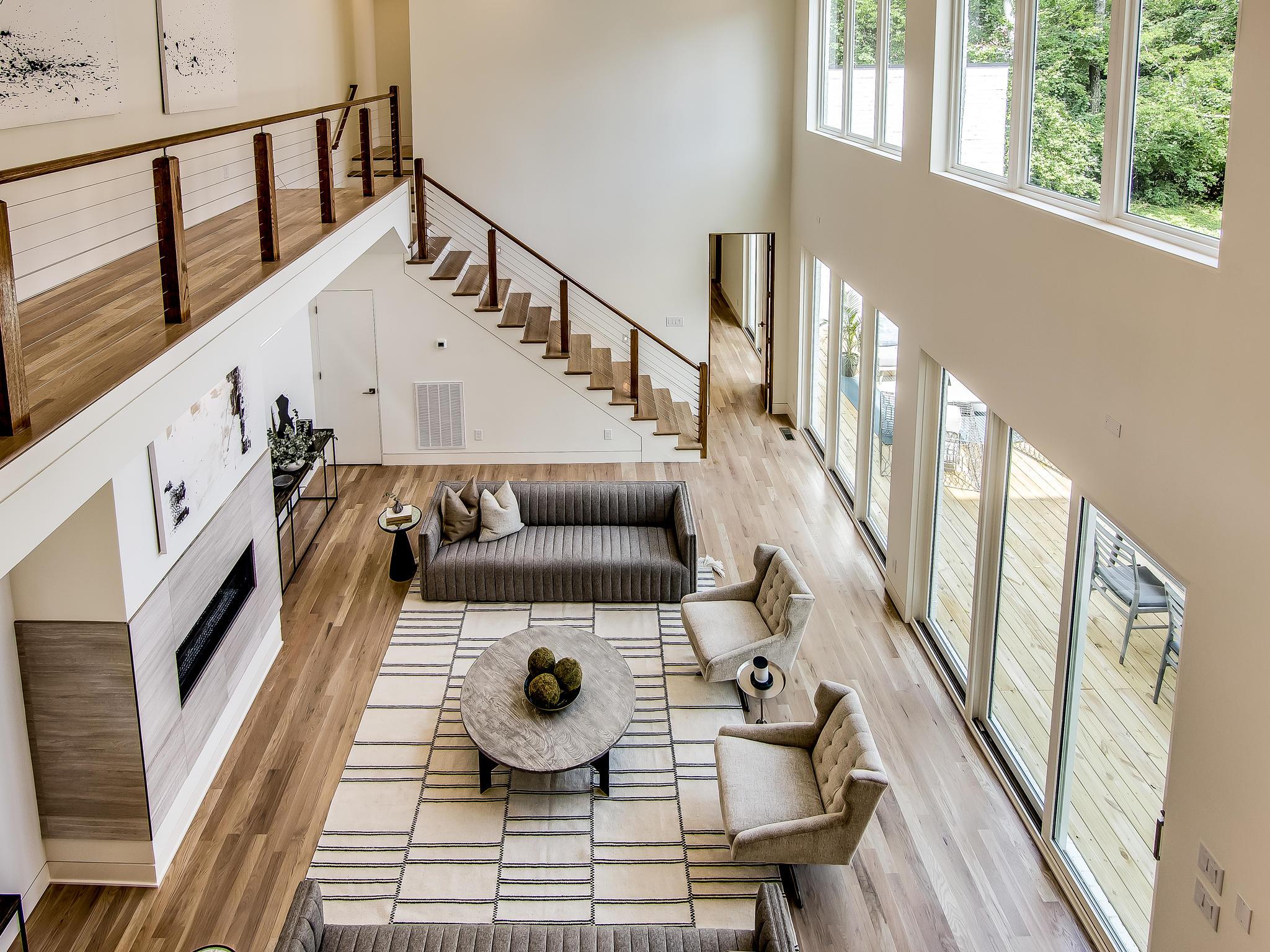 3419 A Hopkins Street Nashville, TN 37215 - Photo 12 of 22 View of main living area from 2nd floor bonus room