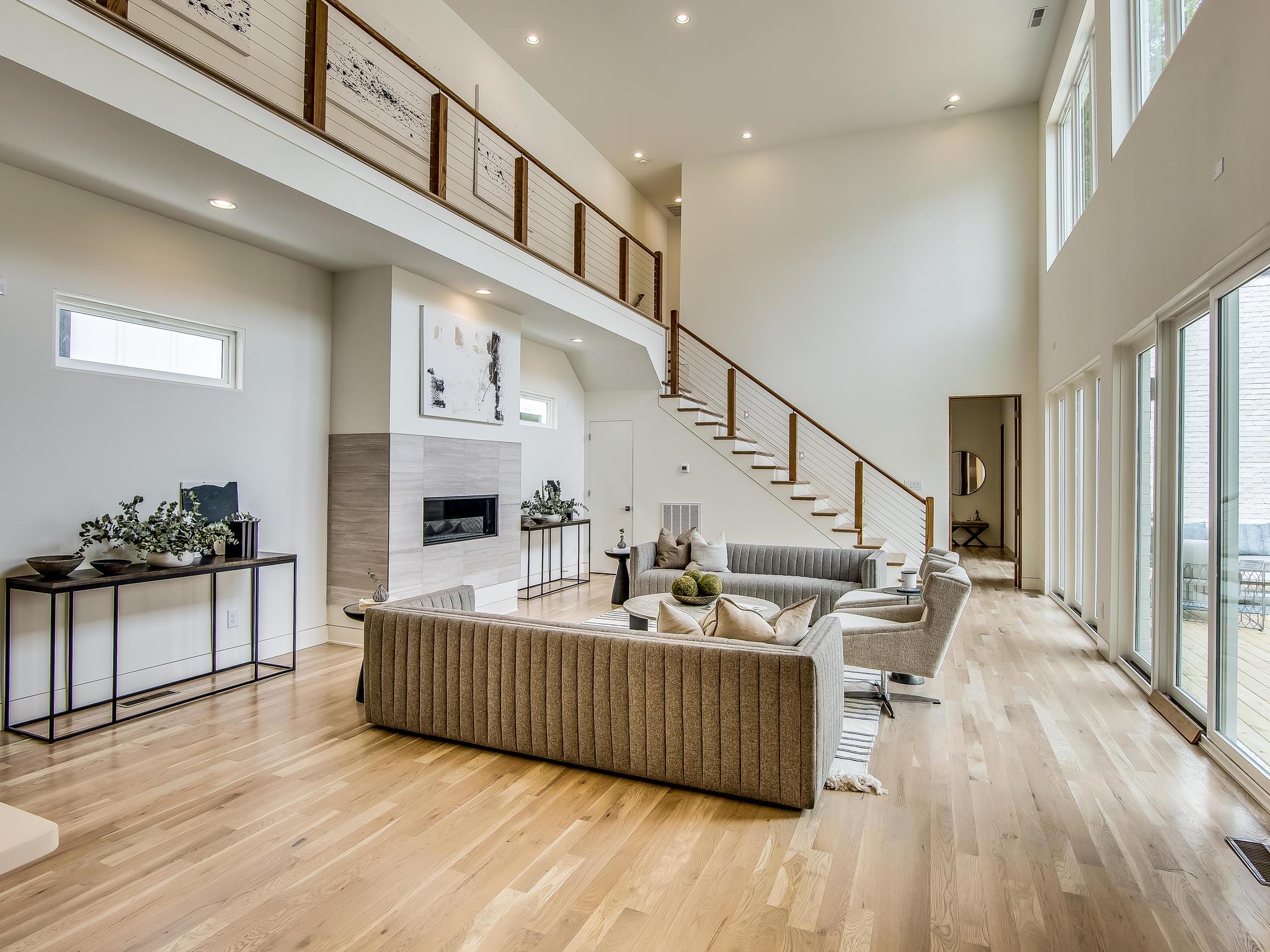 3419 A Hopkins Street Nashville, TN 37215 - Photo 3 of 22 Abundance of natural light and dramatic 2-story volume