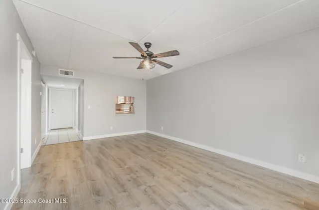 wooden floor in an empty room