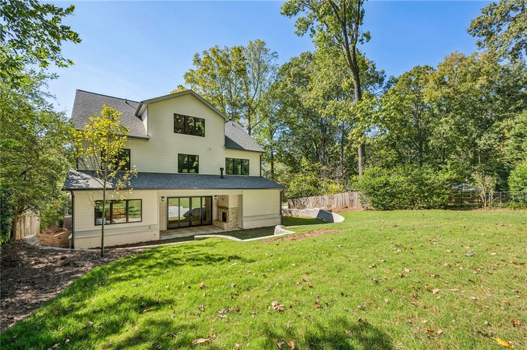 3756 Donaldson Drive Atlanta, GA 30341 - Photo 37 of 38 a house view with a garden space