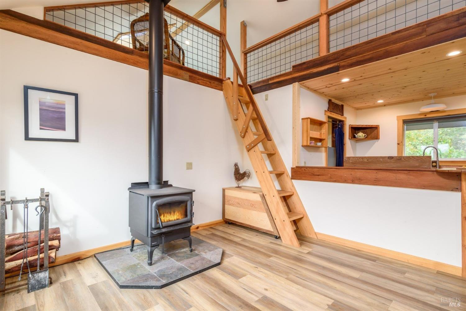44120 Biaggi Road Manchester, CA 95459 - Photo 29 of 42 a view of entryway and hall with wooden floor