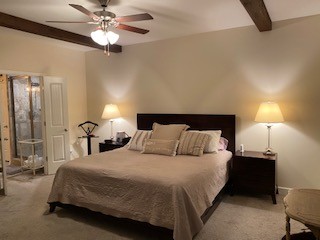 1022 Selous Drive Murfreesboro, TN 37128 - Photo 18 of 29 a bedroom with a bed and a lamp